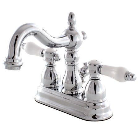 Kingston Brass 4" Centerset Bathroom Faucet, Chrome KB1601BPL
